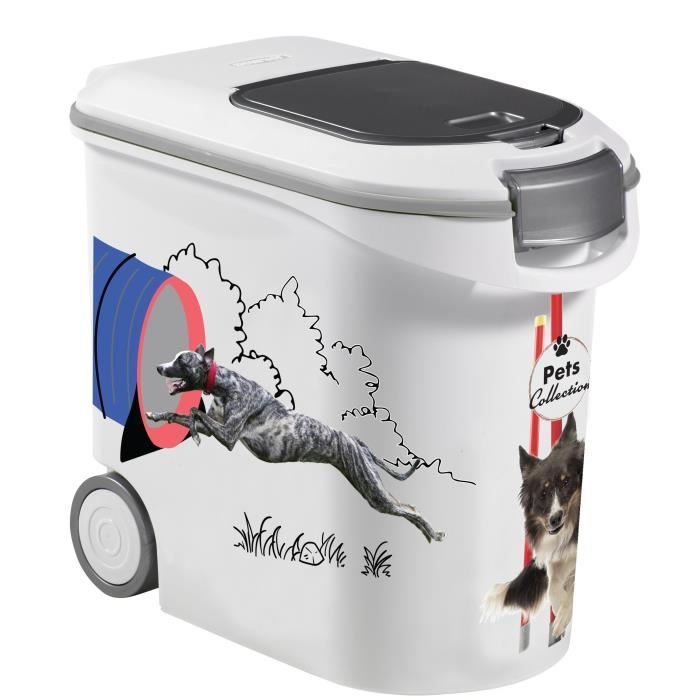 CURVER kibble container - 35L/12 kg - PETS COLLECTION - For dogs