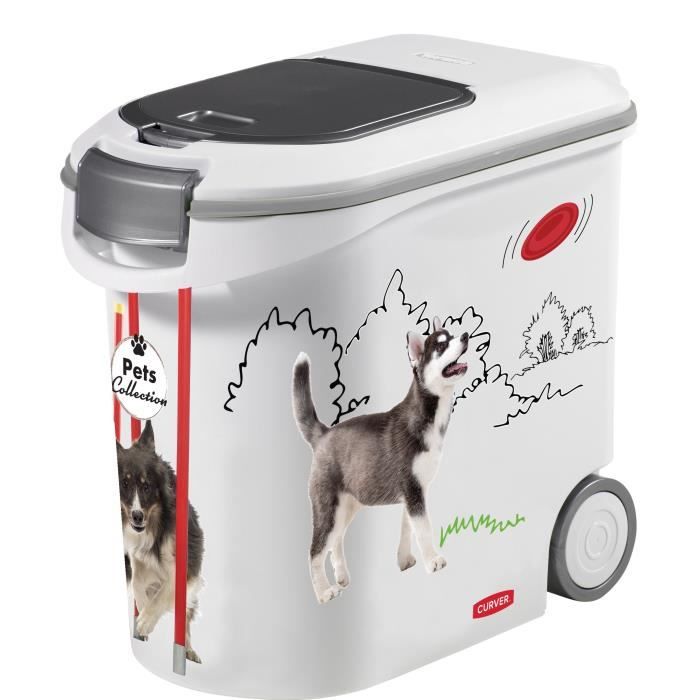 CURVER kibble container - 35L/12 kg - PETS COLLECTION - For dogs
