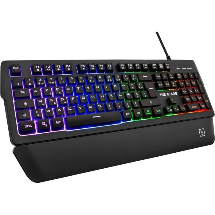 RGB Gaming Keyboard - Wrist Rest - FR