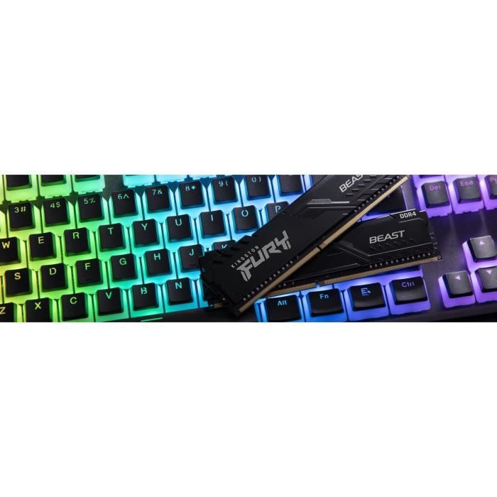 Kingston FURY Beast 16 GB (2 x 8 GB) DDR4 3600 MHz CL17 Memory