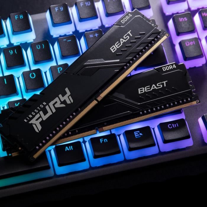Kingston FURY Beast 16 GB (2 x 8 GB) DDR4 3600 MHz CL17 Memory
