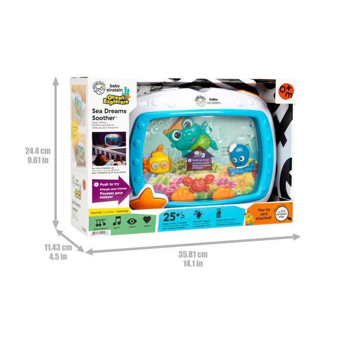 BABY EINSTEIN Sea Dreams Soother Night Light - Multicolor