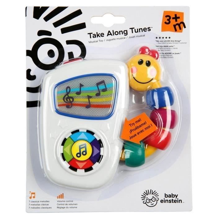 BABY EINSTEIN Take Along Tunes  Portable Music Box - Multi Color