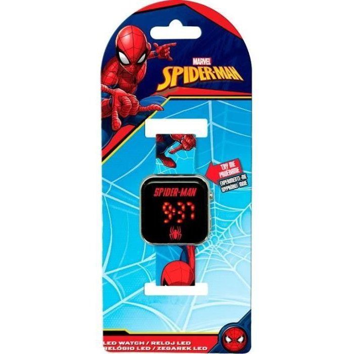 Montre LED Spiderman - KIDS LICENSING - SPD4987