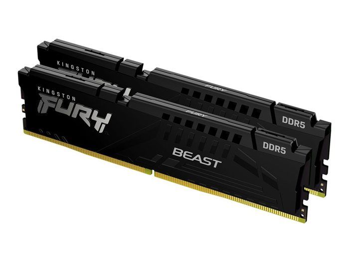 RAM memory - KINGSTON - FURY Beast - 16 GB (2 x 8 GB) - DDR5 - 6000 Mhz CL36 - (KF560C36BBEK2-16)