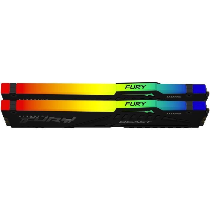 DDR5 Memory - KINGSTON - FURY Beast RGB EXPO - 32 GB (2 x 16 GB) - 6000 MHz - CL30