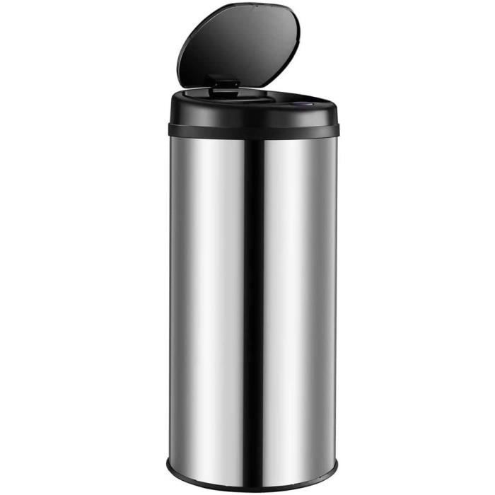 KITCHEN MOVE Automatic kitchen trash can - Stainless steel - Silver - 50L ARTIC