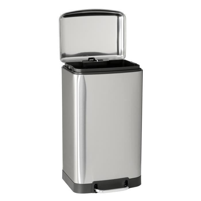 KITCHEN MOVE GREENWICH pedal bin - 40L - Stainless steel
