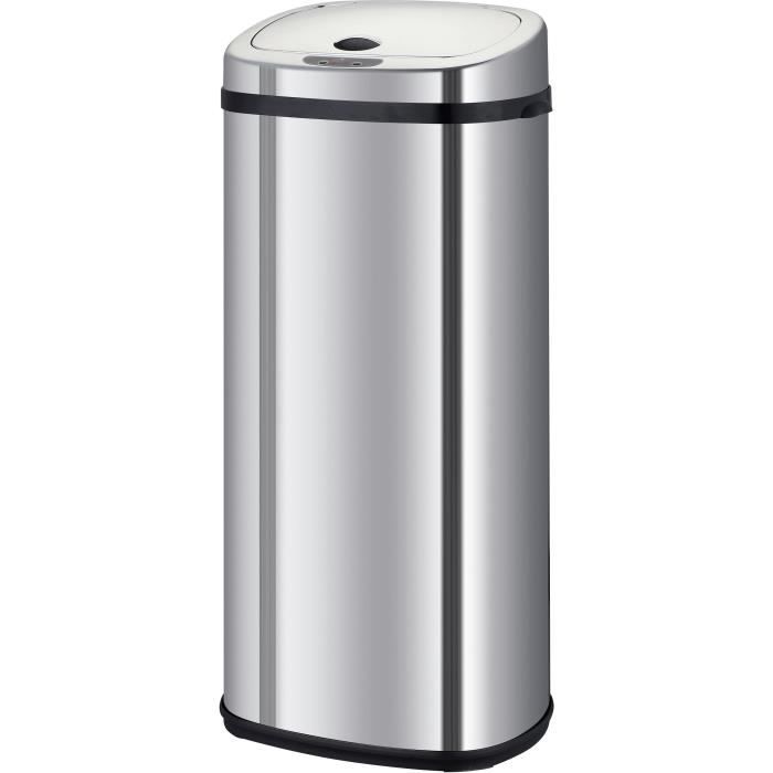 Automatic kitchen bin - LARGO - KITCHEN MOVE - 42 L - Stainless steel with strapping