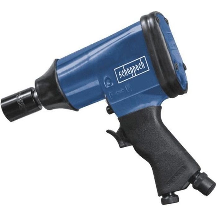 1/2 SCHEPPACH 1/2 SCHEPPACH pneumatic key box - 32 NM - 7,000 rpm (10 sockets, extension, lubricant and oil bottle)