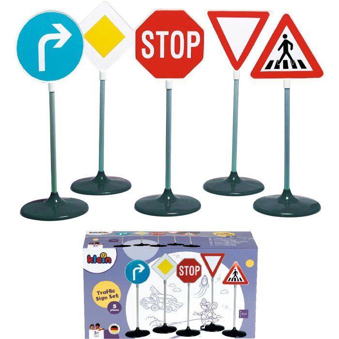 Road signs 6 pieces