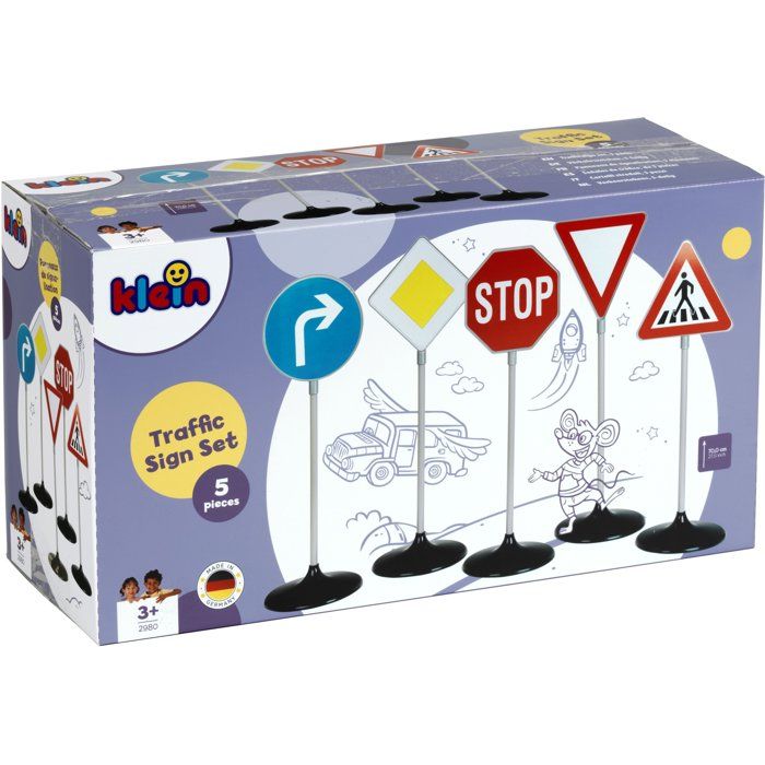 Road signs 6 pieces