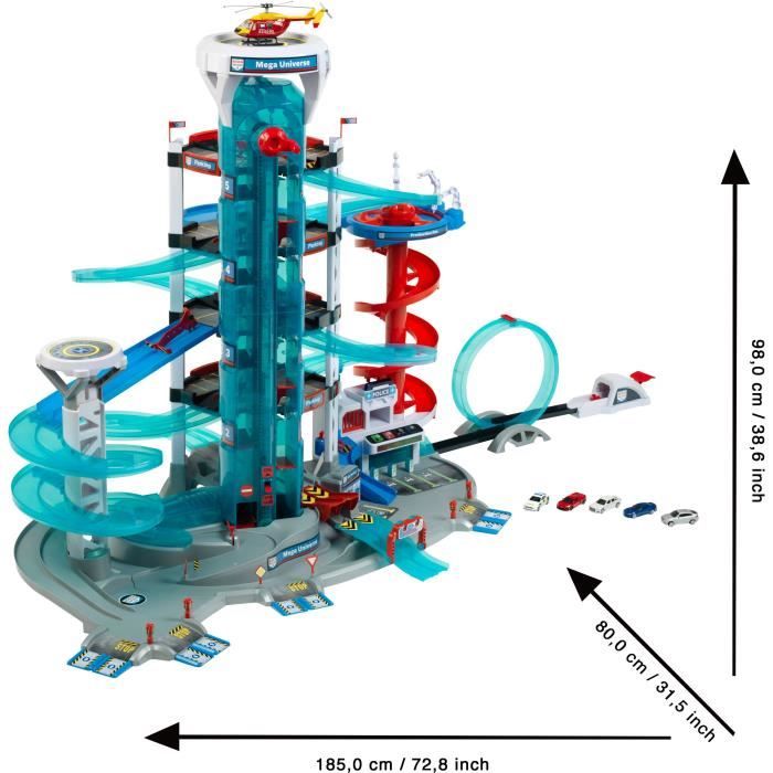 Garage toy - KLEIN - Bosch Car Service Mega Universe Garage - Includes various play elements and 5 vehicles.
