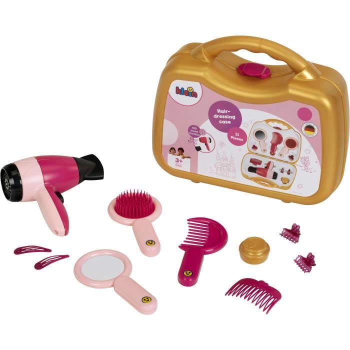 Hairdressing case with electronic hairdryer - KLEIN - 5559 - From 3 years old