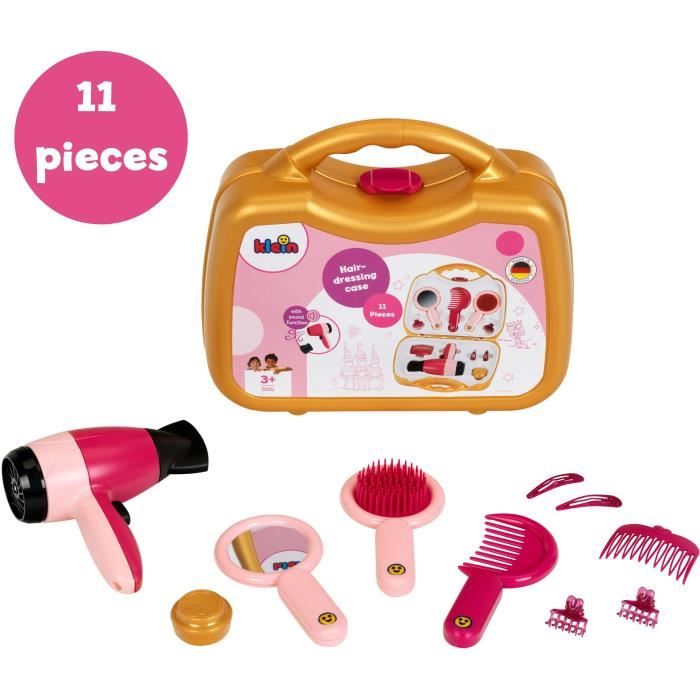 Hairdressing case with electronic hairdryer - KLEIN - 5559 - From 3 years old