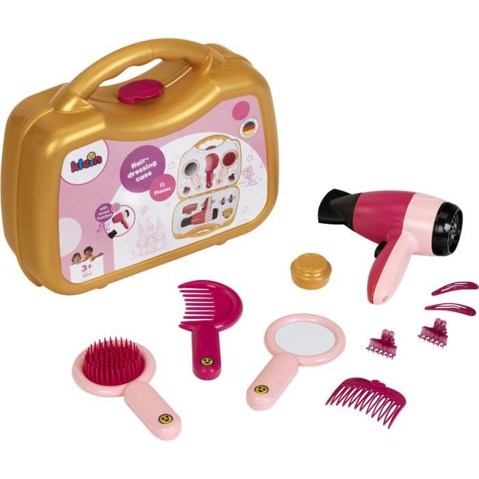Hairdressing case with electronic hairdryer - KLEIN - 5559 - From 3 years old