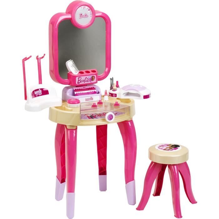 Beauty toy - KLEIN - Barbie Happy Vibes Beauty Center - Complete with many accessories and light.
