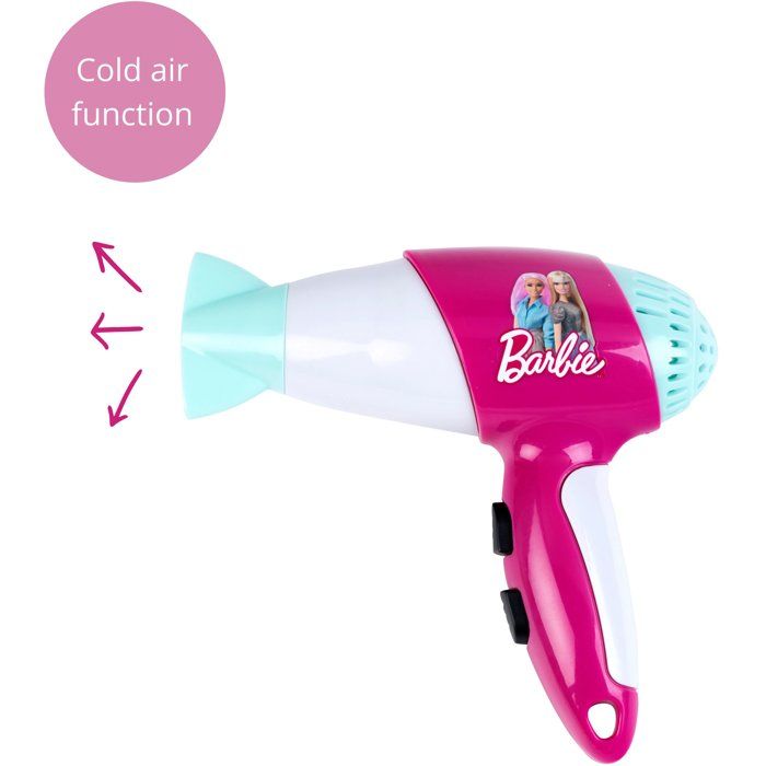 BARBIE - Hairdresser set with hair dryer 7 pieces