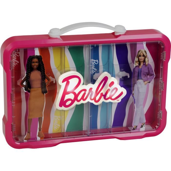 Barbie Display Case - KLEIN - 5808 - For 6 dolls with light-up clasp - From 3 years old