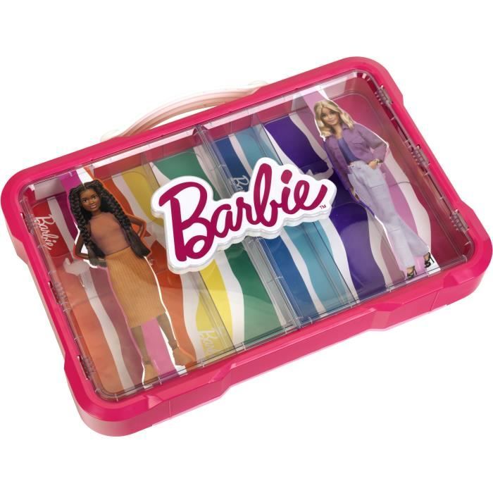 Barbie Display Case - KLEIN - 5808 - For 6 dolls with light-up clasp - From 3 years old