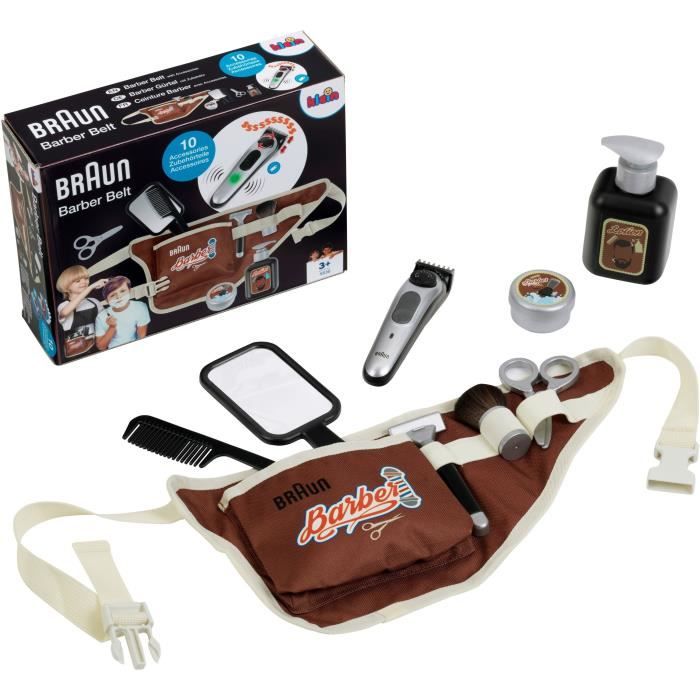 Barber Belt - KLEIN - 5838 - With electronic clipper and accessories - From 3 years old