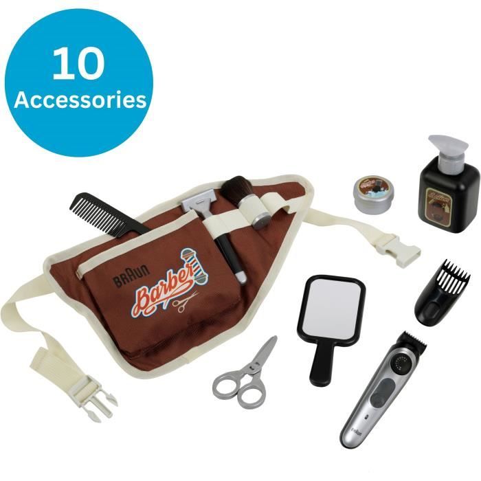 Barber Belt - KLEIN - 5838 - With electronic clipper and accessories - From 3 years old