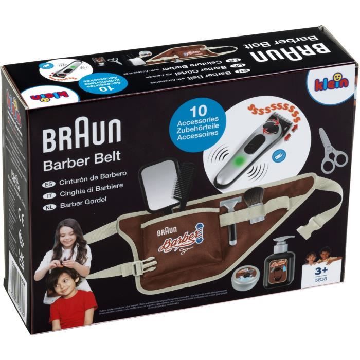Barber Belt - KLEIN - 5838 - With electronic clipper and accessories - From 3 years old