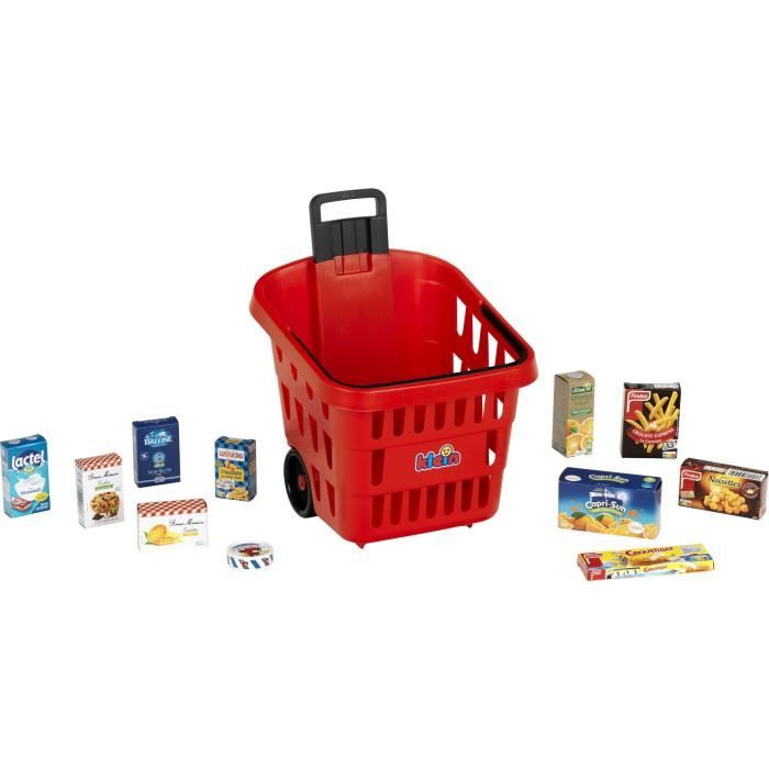 My Market Rolling Shopping Basket - KLEIN - 7256 - From 2 years old