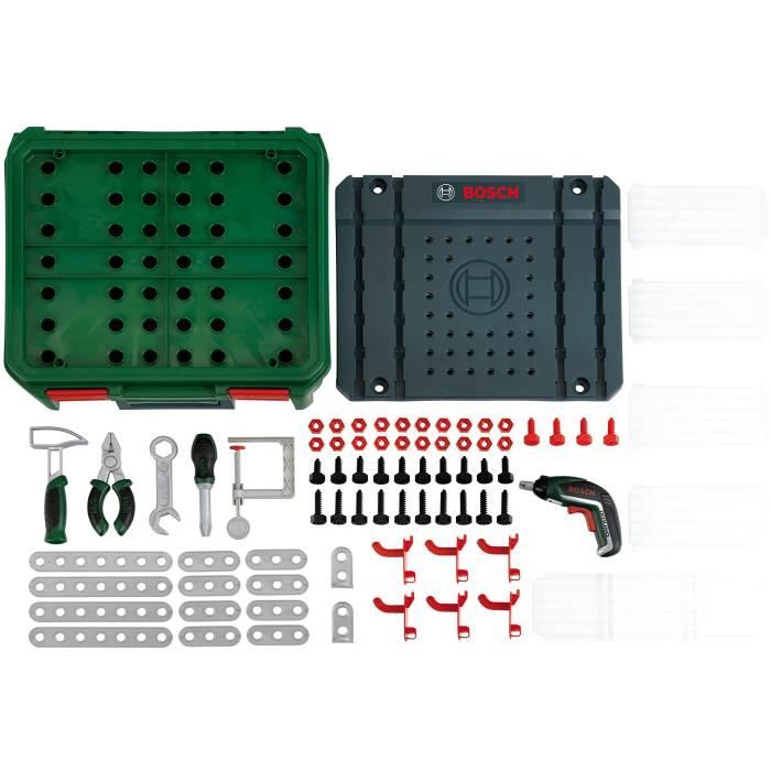 Bosch established case with ixolino II electronic screwdriver and accessories - Klein - 8396