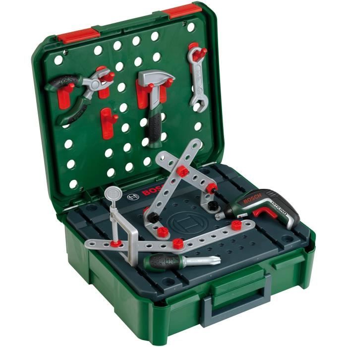 Bosch established case with ixolino II electronic screwdriver and accessories - Klein - 8396