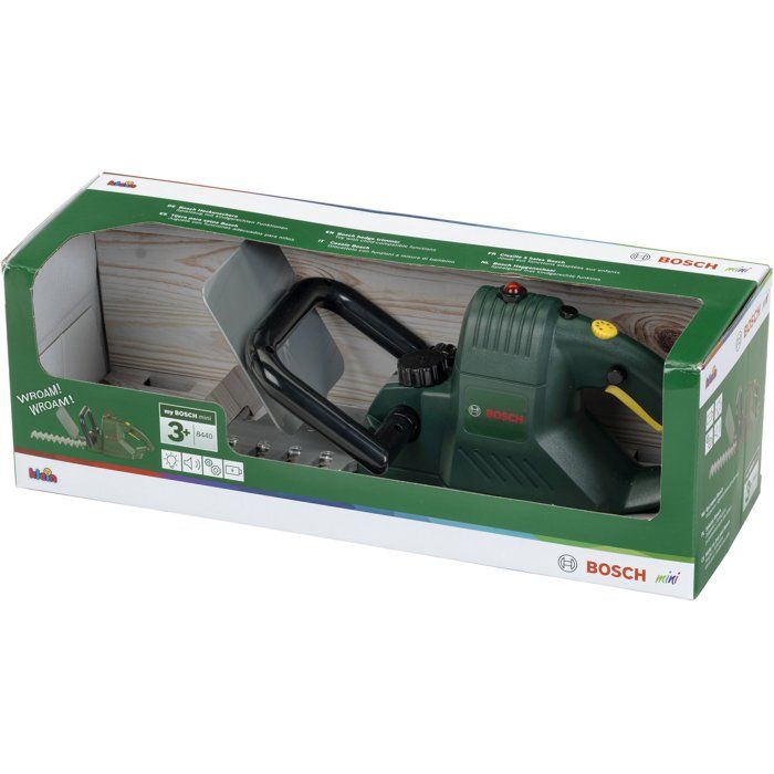 Gardening toy - KLEIN - Bosch electronic hedge trimmer - Faithful reproduction with electronic functions.