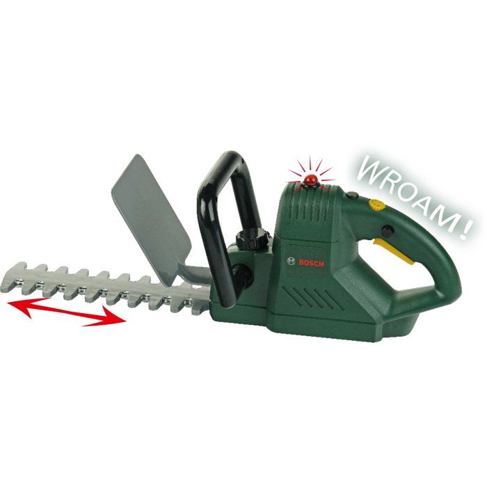 Gardening toy - KLEIN - Bosch electronic hedge trimmer - Faithful reproduction with electronic functions.