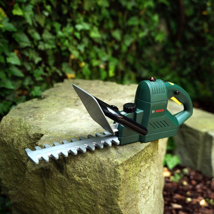 Gardening toy - KLEIN - Bosch electronic hedge trimmer - Faithful reproduction with electronic functions.