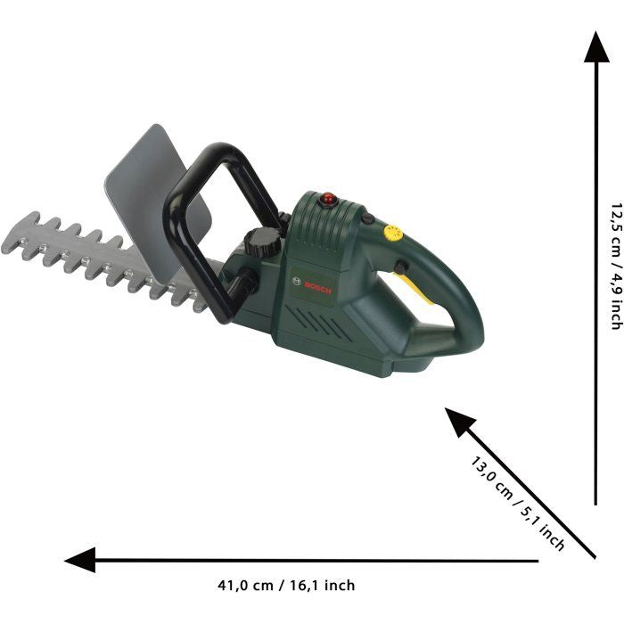 Gardening toy - KLEIN - Bosch electronic hedge trimmer - Faithful reproduction with electronic functions.