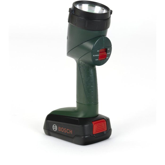 Bosch Electronic Flashlight - KLEIN - 8448 - 2 operating modes and 4 filters - 3 years warranty