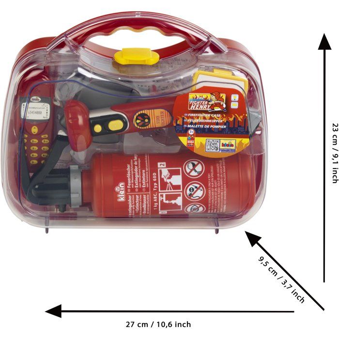 KLEIN - Firepack with accessories for Child
