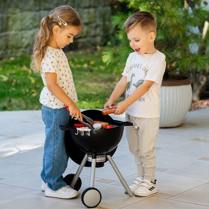 KLEIN - Weber One Touch Premium barbecue with sound and light charcoal