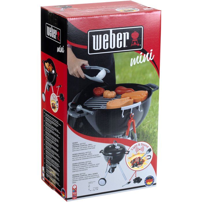 KLEIN - Weber One Touch Premium barbecue with sound and light charcoal