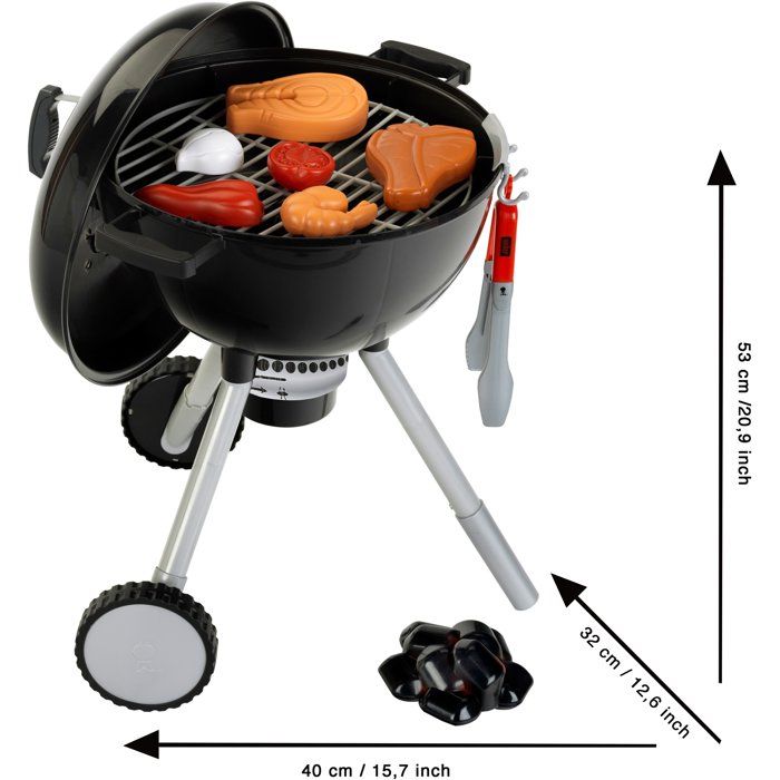 KLEIN - Weber One Touch Premium barbecue with sound and light charcoal