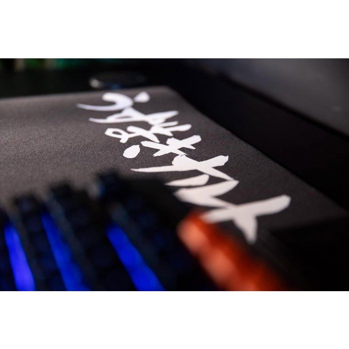 Tapis de souris gaming - KONIX - Naruto Shippuden - XXL 90 x 46 cm - Base antidérapante en caoutchouc - Noir