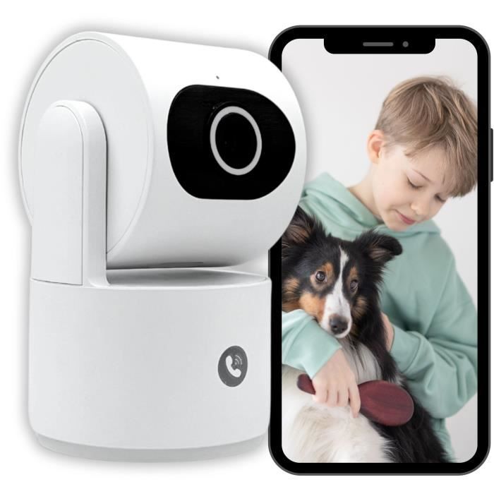 Surveillance camera - KONYKS - CAMINI CARE 2 - Indoor - Wifi with siren and video call button