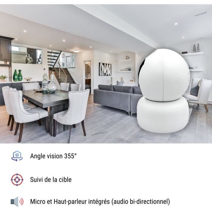 Surveillance camera - KONYKS - CAMINI 2 - Interior - Motorized - Wifi - Motion detection