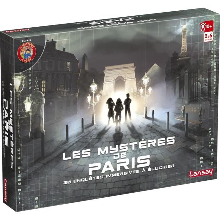 Board game - LANSAY - 75145 - The Mysteries of Paris 10+