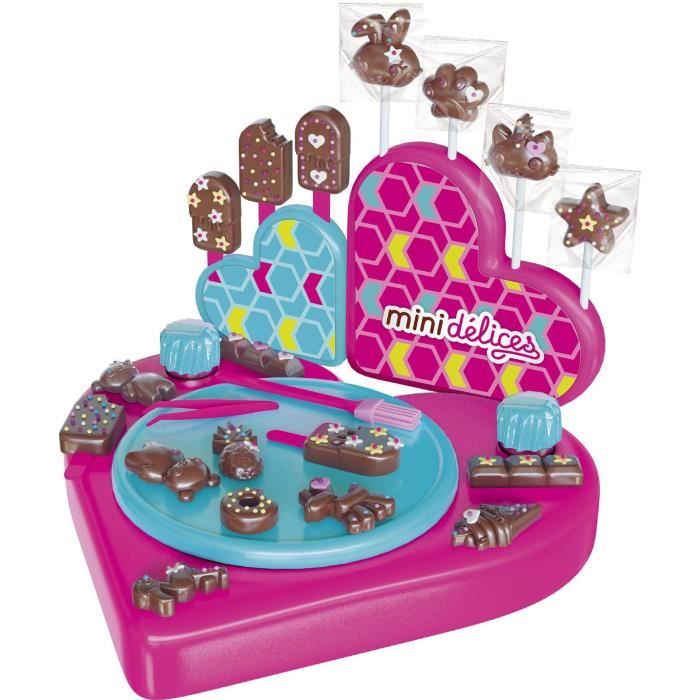 LANSAY Mini Delights Cooking Game My Super Chocolate Workshop 5 in 1 - Girl - from 6 years