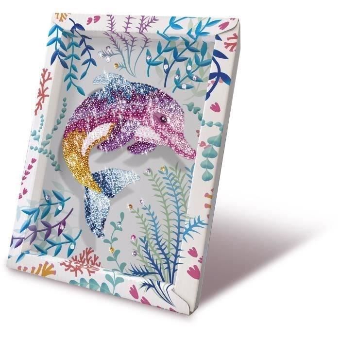 Creation game - LANSAY - 20326 - Dolphin Sequins Collection