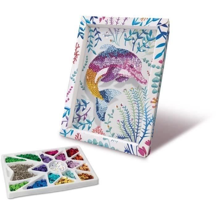Creation game - LANSAY - 20326 - Dolphin Sequins Collection