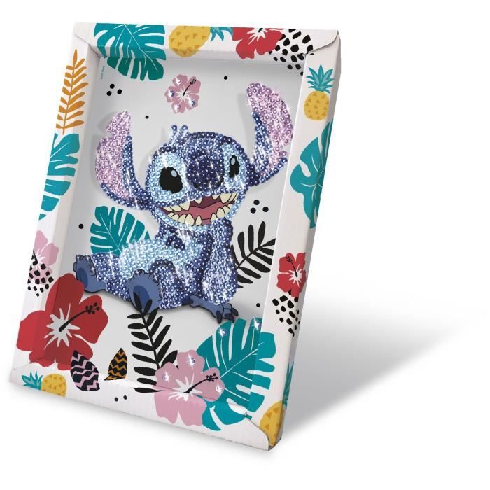 STITCH sequin collection, creative game, Disney Stitch set, ages 7 and up, LANSAY
