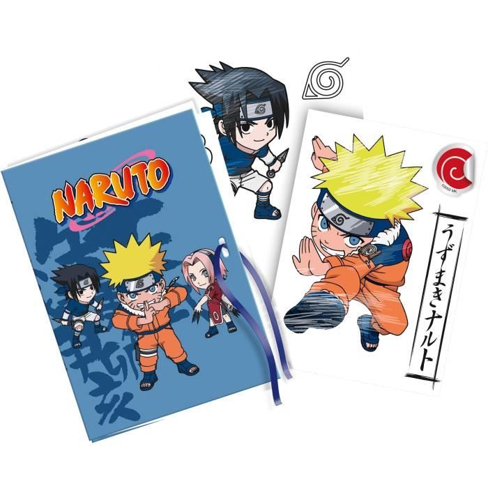 Magic Lign - LANSAY - Naruto Repro Box - 100 illustrations - From 7 years old