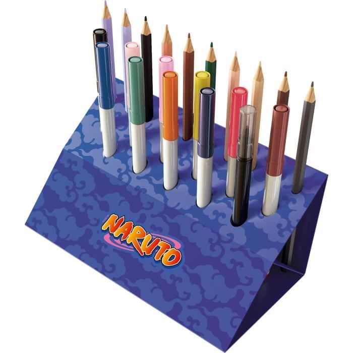Magic Lign - LANSAY - Naruto Repro Box - 100 illustrations - From 7 years old