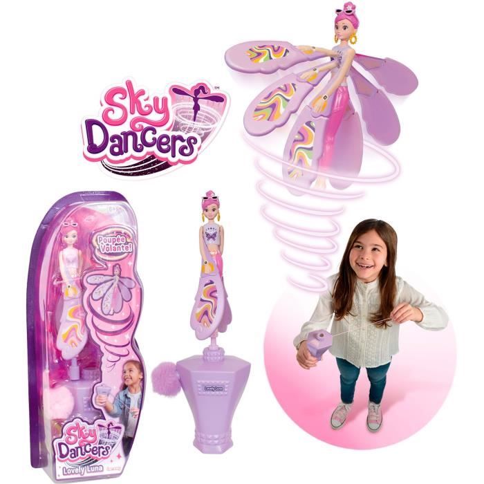 Sky Dancers - LANSAY - Lovely Luna - Flying doll - Ages 6 and up